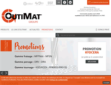 Tablet Screenshot of outimat.com